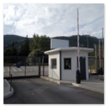 Μπάρες ελέγχου εισόδου εξόδου οχημάτων