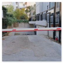 Μπάρες ελέγχου εισόδου εξόδου οχημάτων