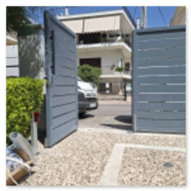 Ανοιγομενη γκαραζόπορτα
