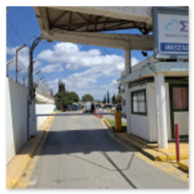 Μπάρες ελέγχου εισόδου εξόδου οχημάτων