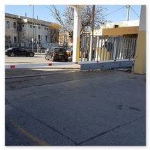Μπάρες ελέγχου εισόδου εξόδου οχημάτων